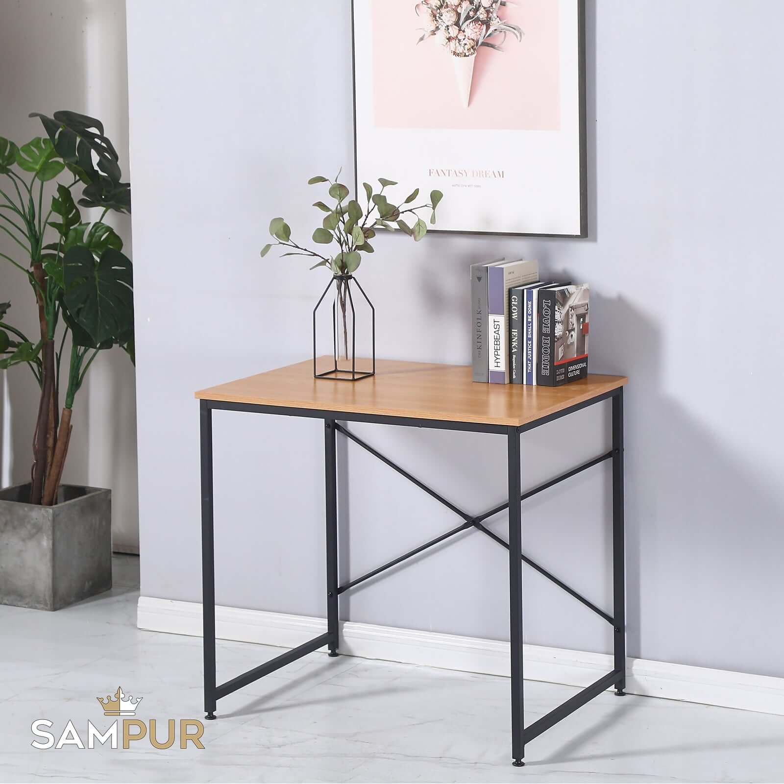 Bureau Baltimore : Style industriel, Bois et métal