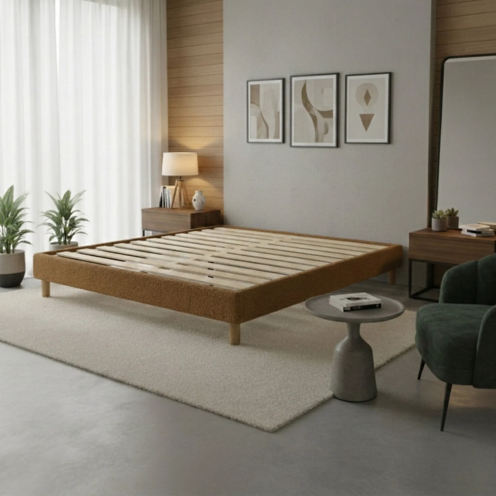 Ensemble lit et matelas confort - Collection Bouclette - Image 10