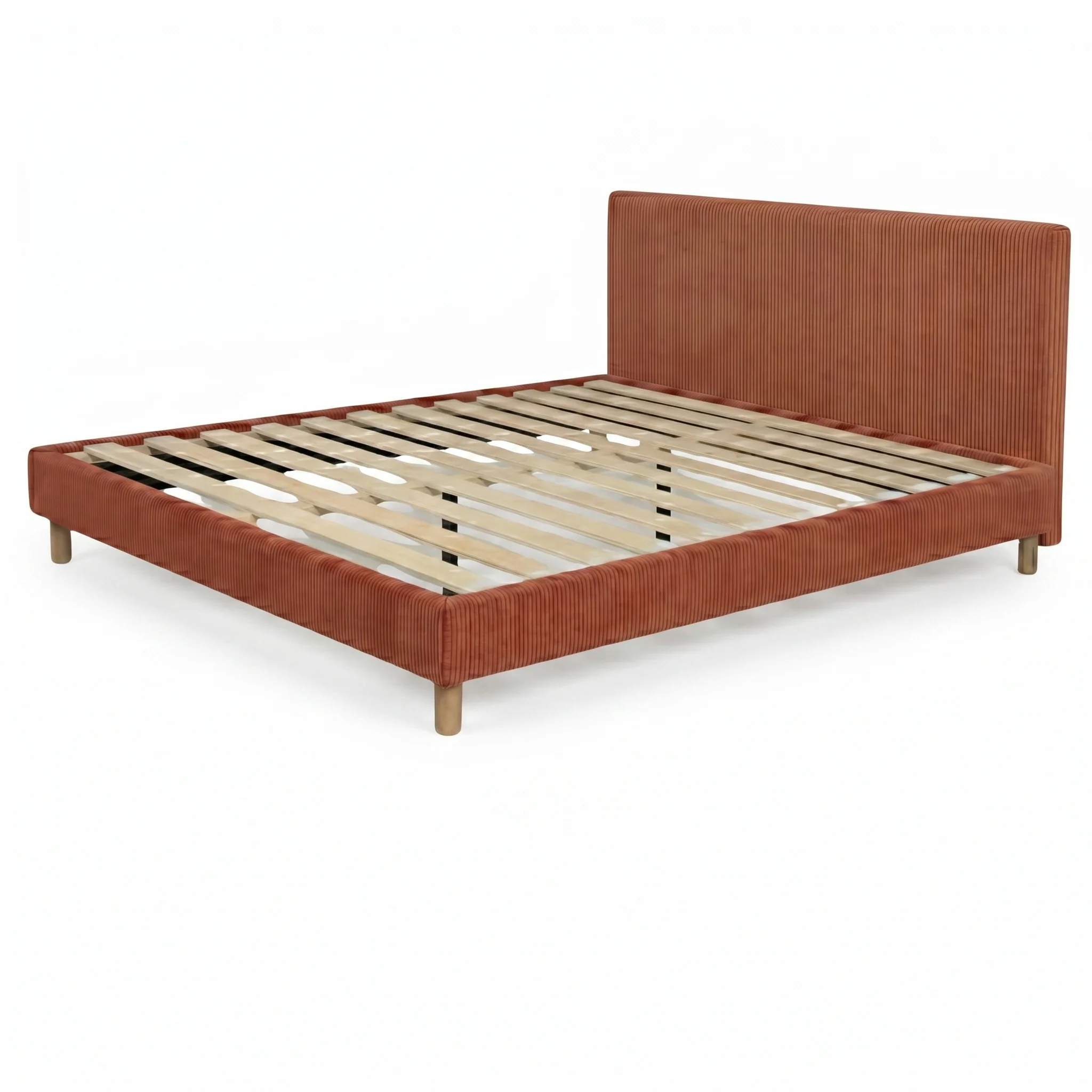 Ensemble avec lit fixe et matelas d'hôtel - Collection Velours côtelé - Image 15