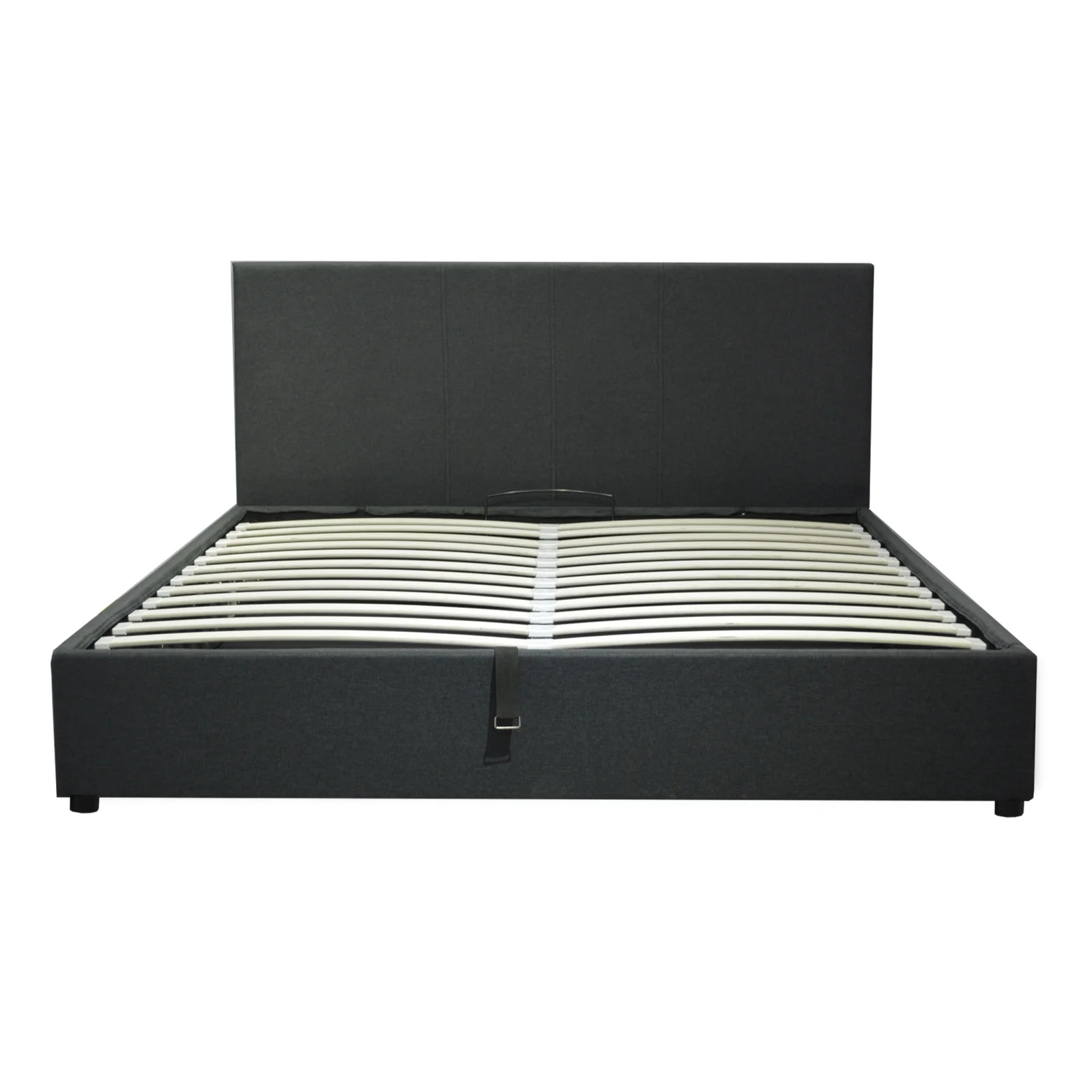 Lit coffre tissu, tête de lit, grand espace de stockage - Collection Versailles - Image 11