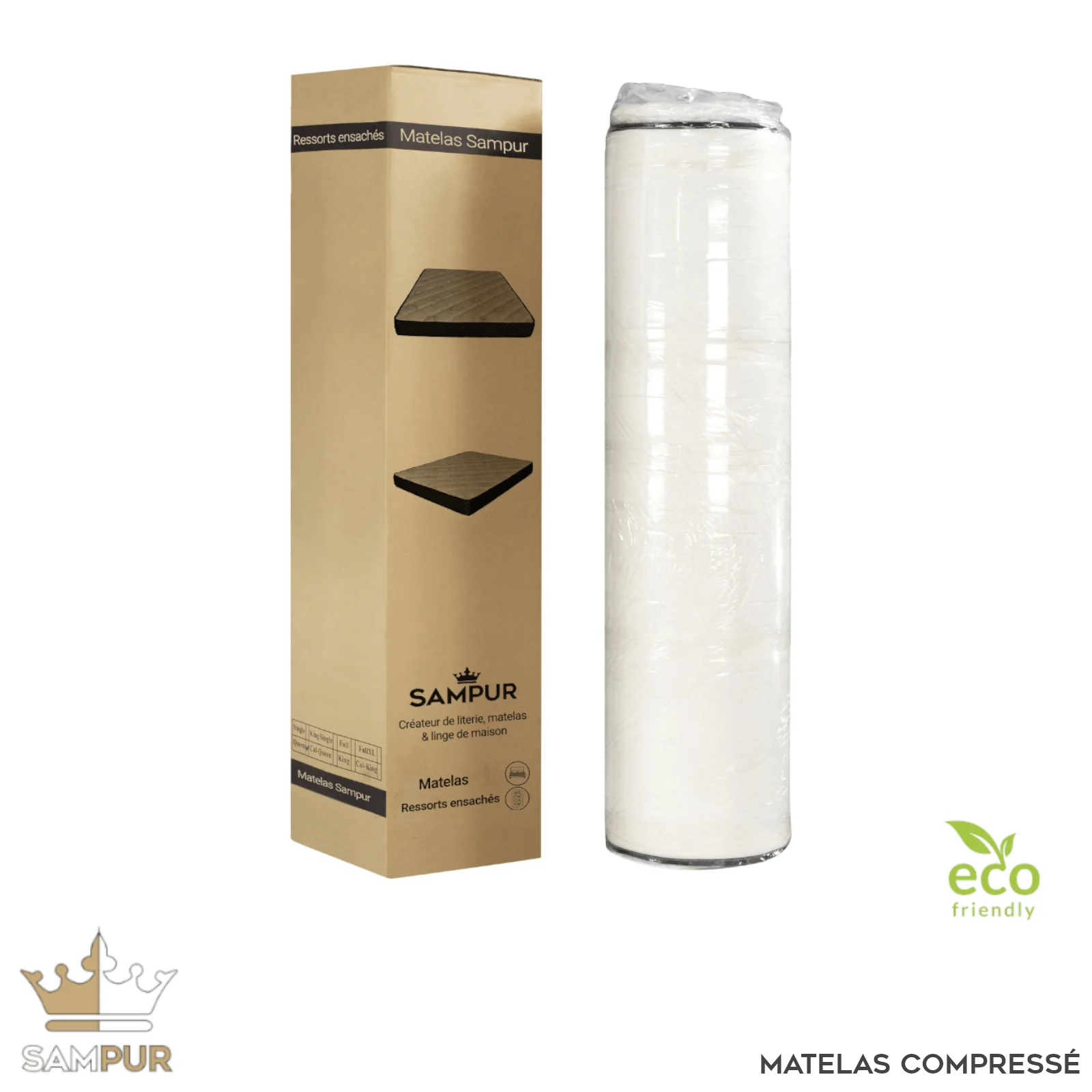 Matelas latex, ressorts, mémoire de forme, confort articulaire - Collection Grand View - Image 12