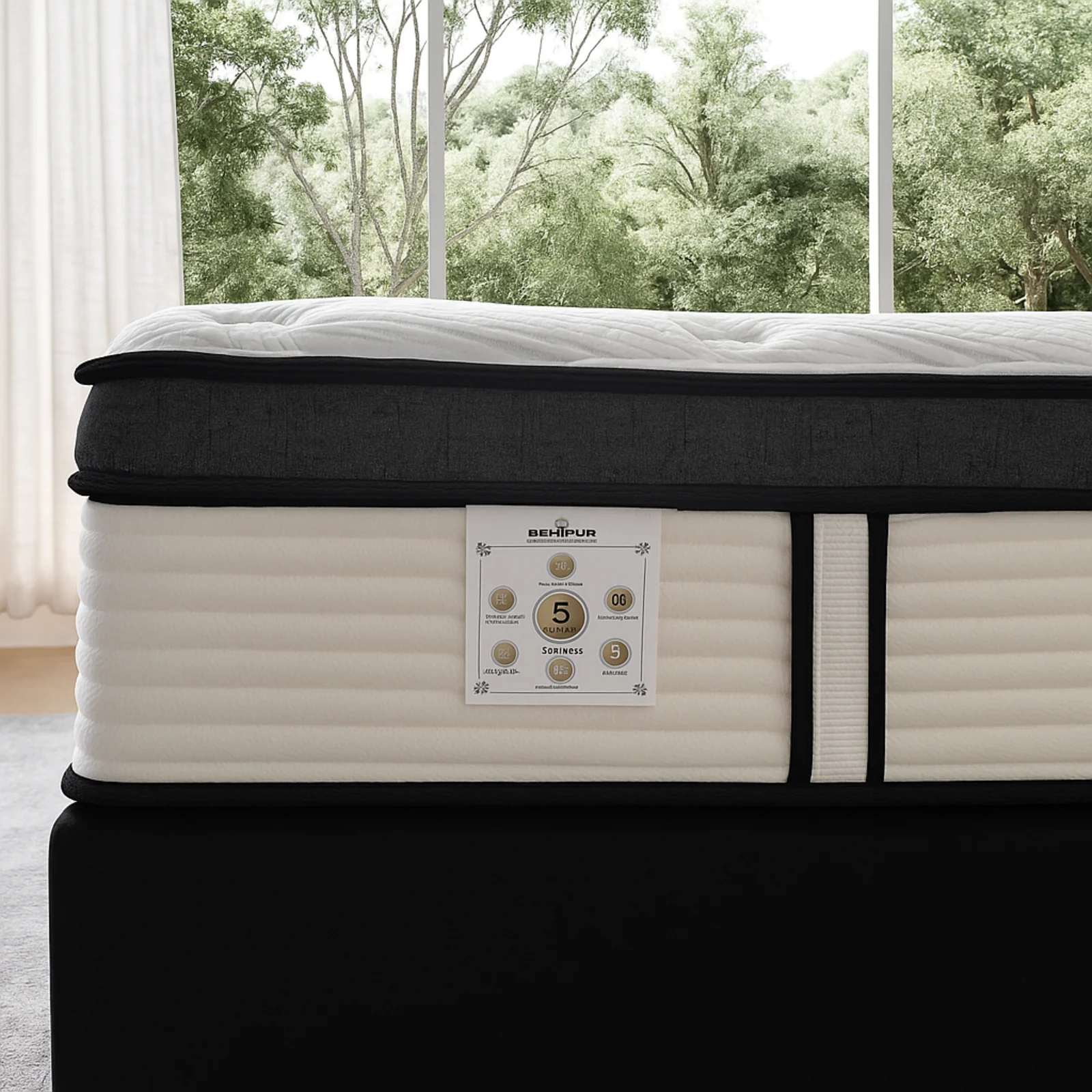 Matelas latex, ressorts, mémoire de forme, confort articulaire - Collection Grand View - Image 8