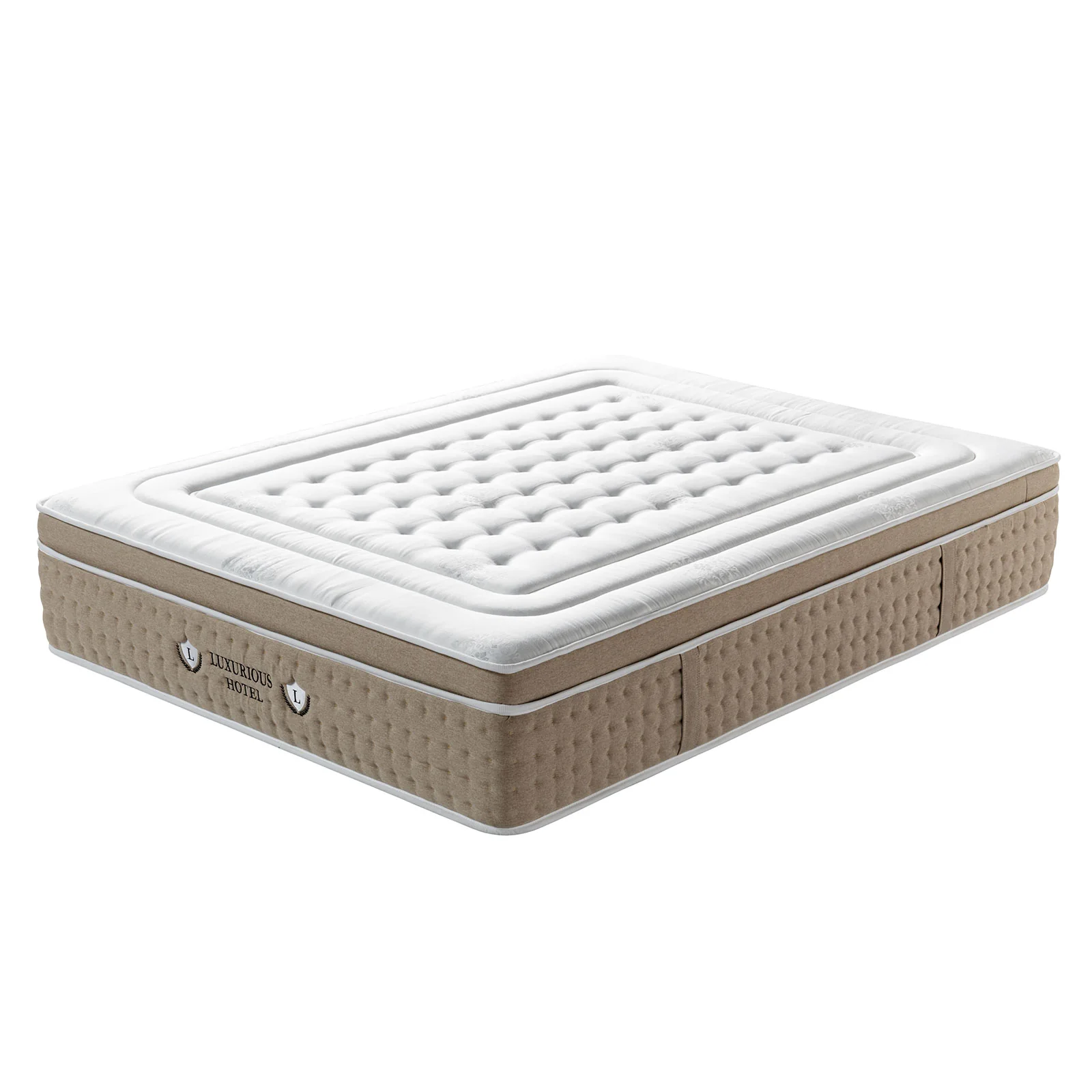 Matelas haut de gamme, surmatelas intégré, hybride - Collection Ibiza - Image 5