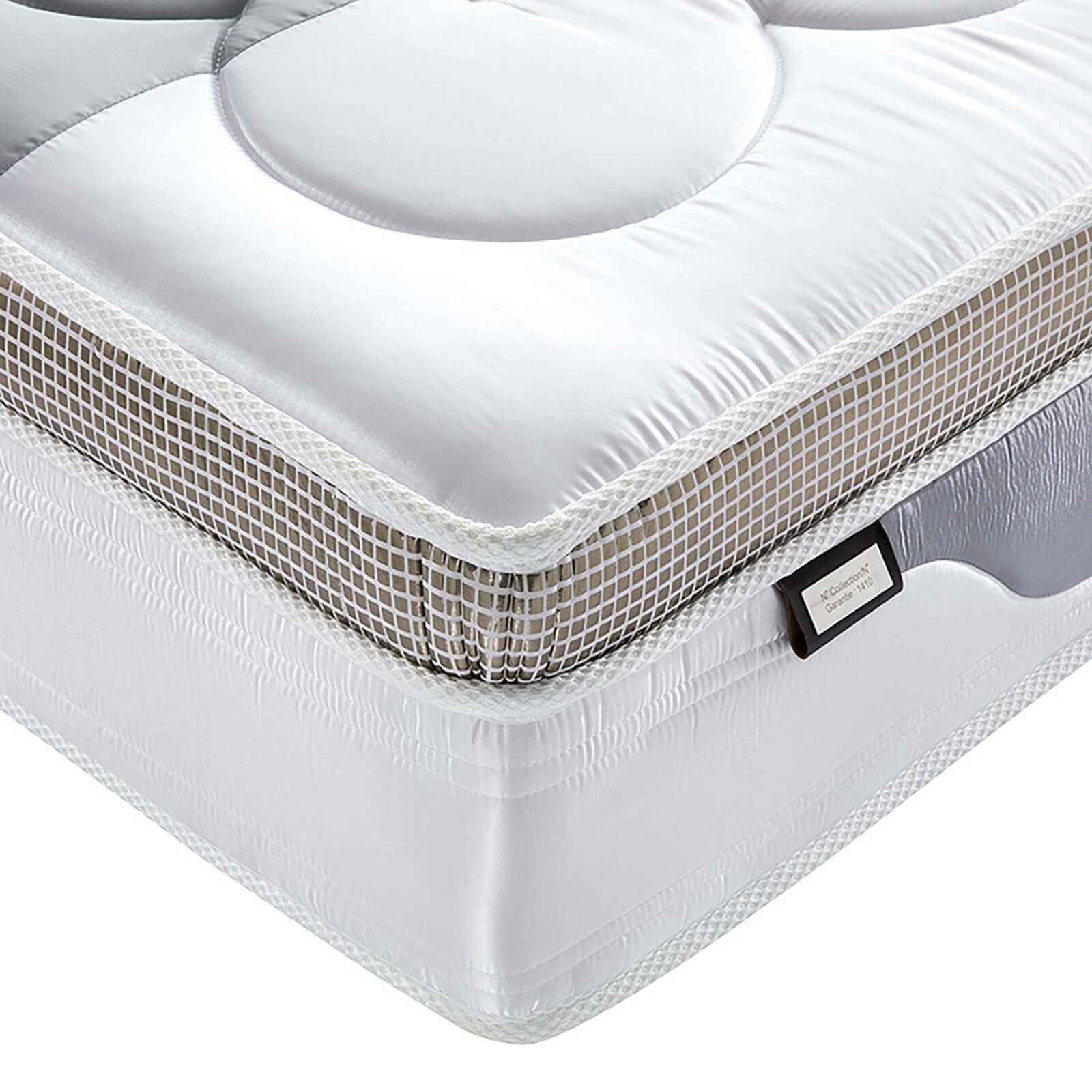 Matelas surmatelas latex intégré, série limitée - Collection Platinium - Image 3
