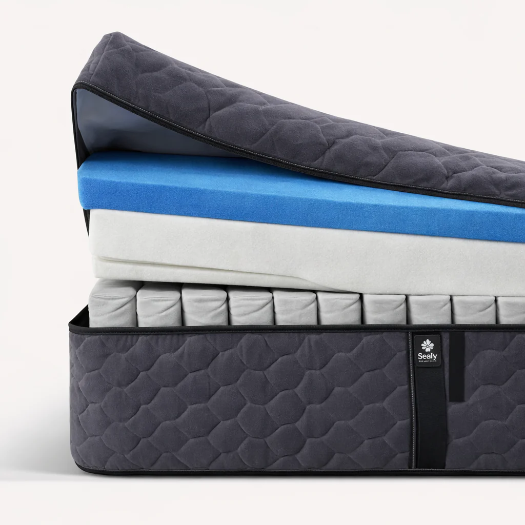 Matelas hybride, haut de gamme, soutien équilibré - Collection BIO Luxury - Image 3