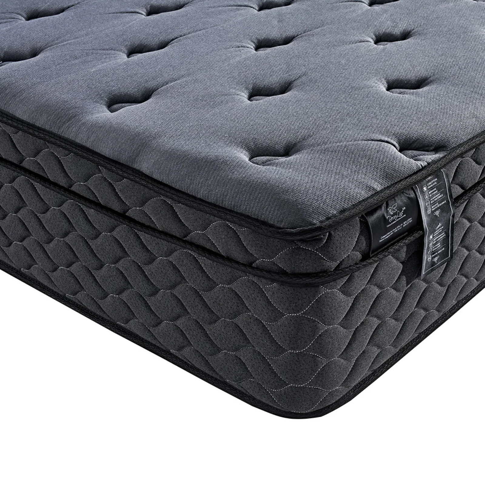 Matelas hybride, haut de gamme, soutien équilibré - Collection BIO Luxury - Image 4