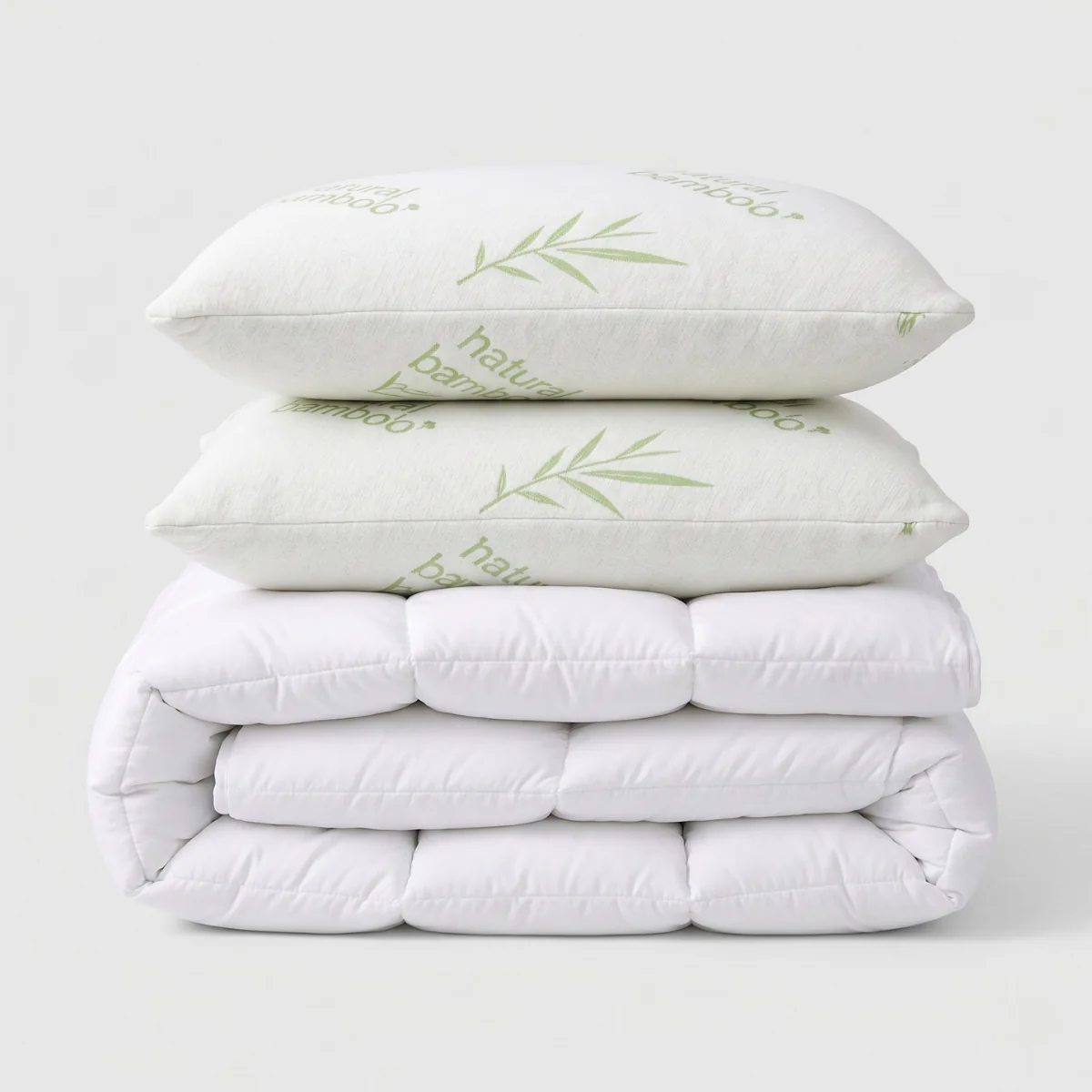 Pack couette et oreillers mémoire de forme - Collection Chaud