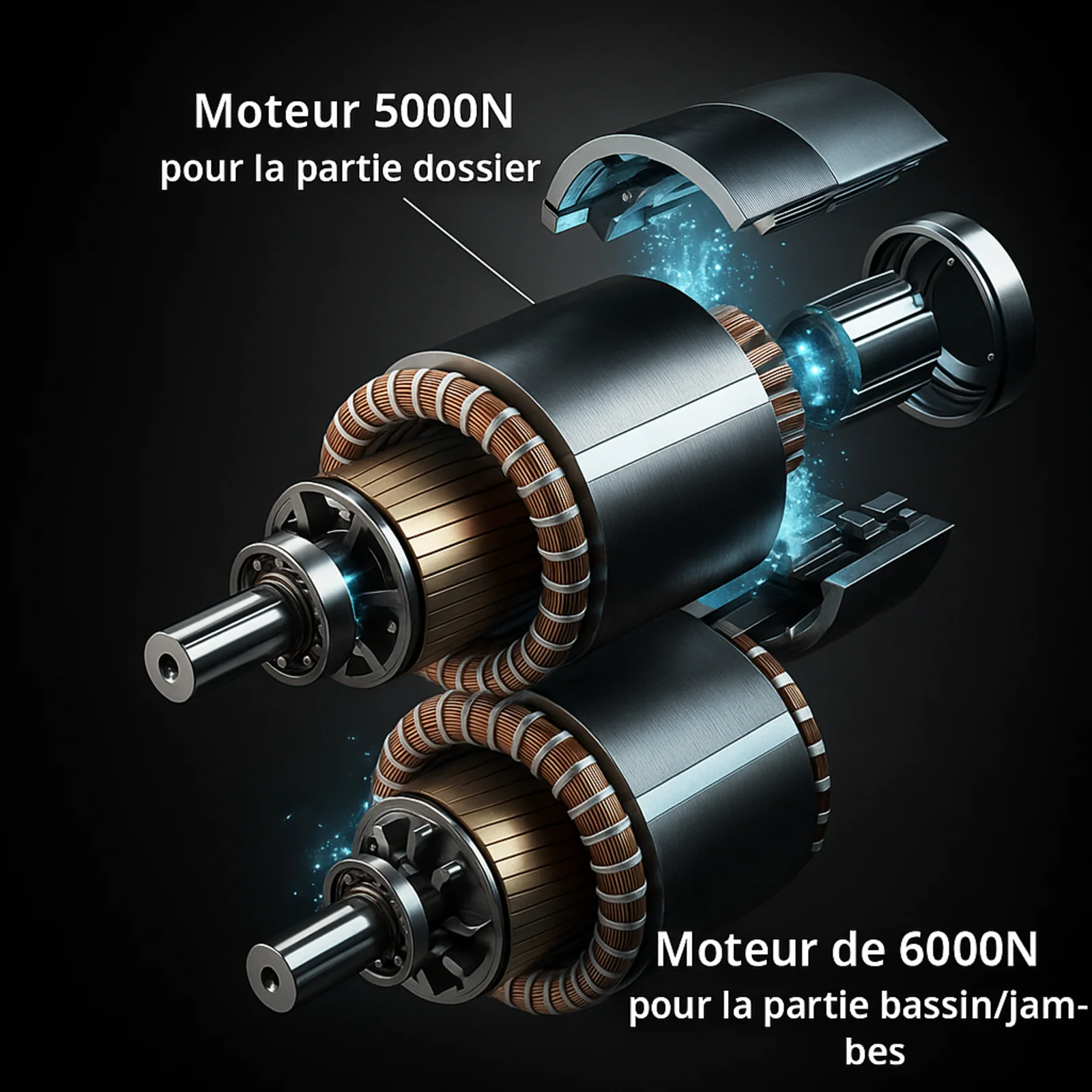 Sommier électrique orthopédique à lattes, encastrable - Collection Orthoflex - Image 5