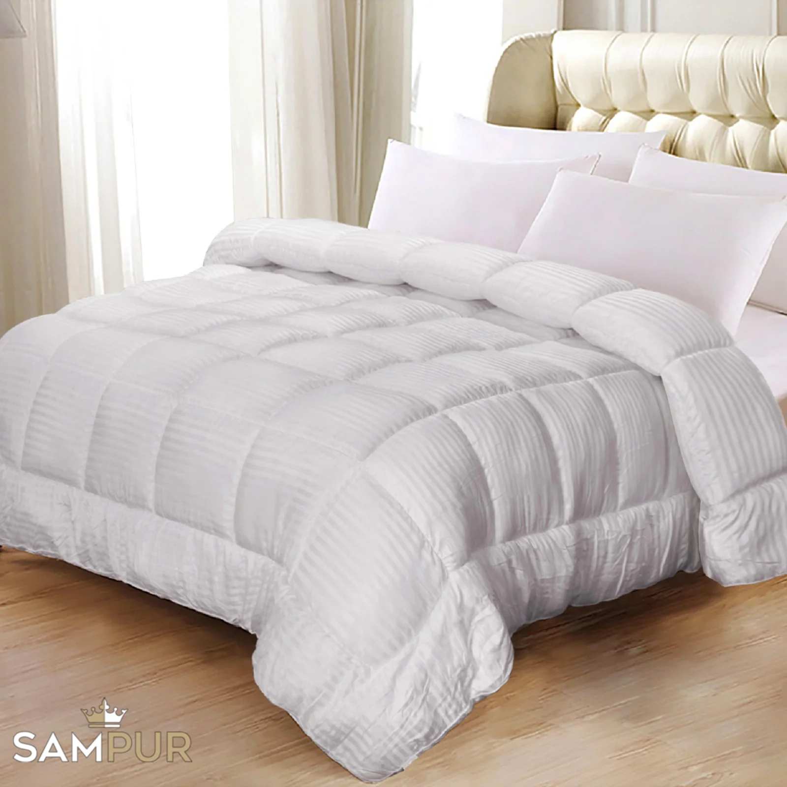 Pack Promo Luxe : Surmatelas + Couette & Oreillers - Image 2