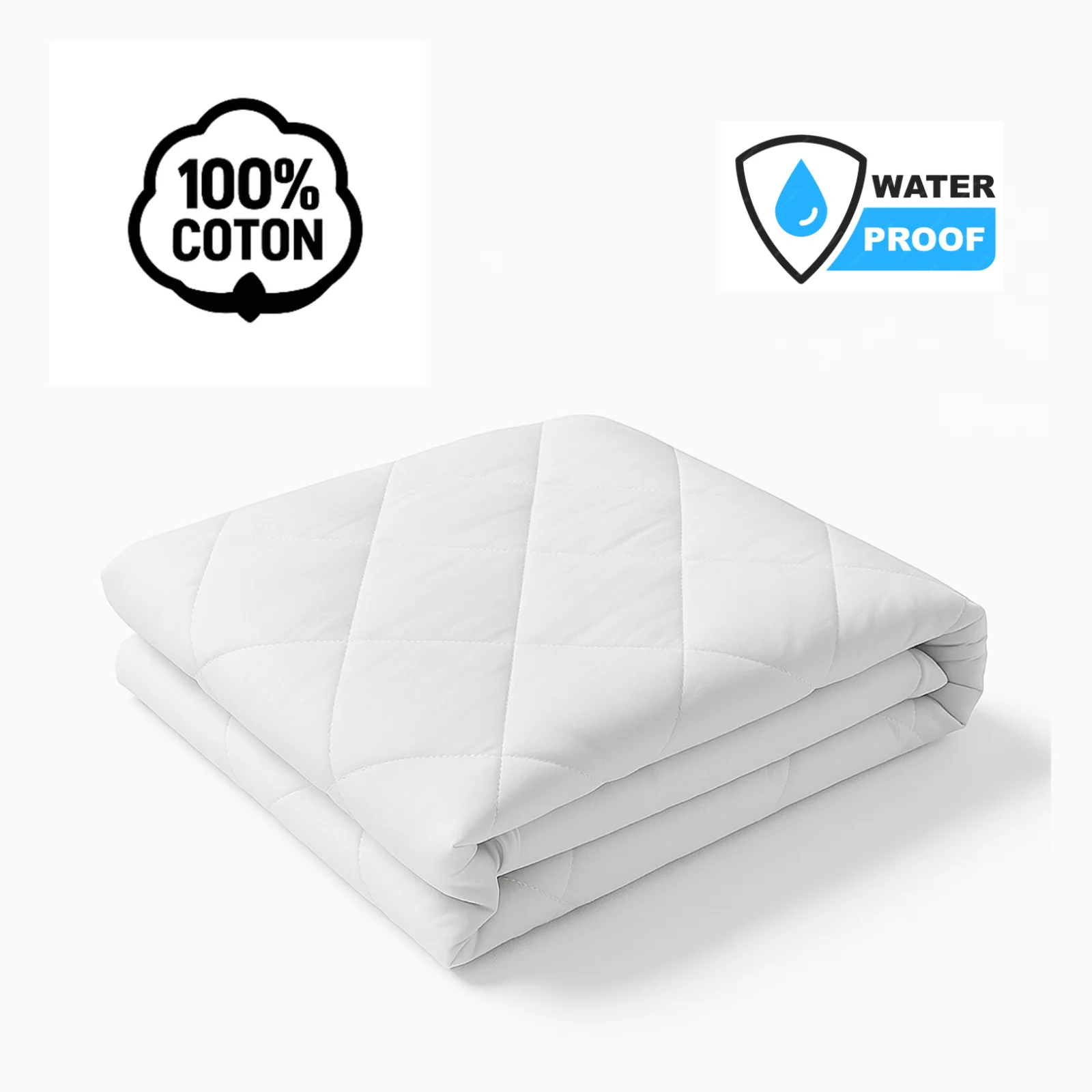 Protège matelas XXL coton, sommeil sain et confortable - Collection XXL - Image 8