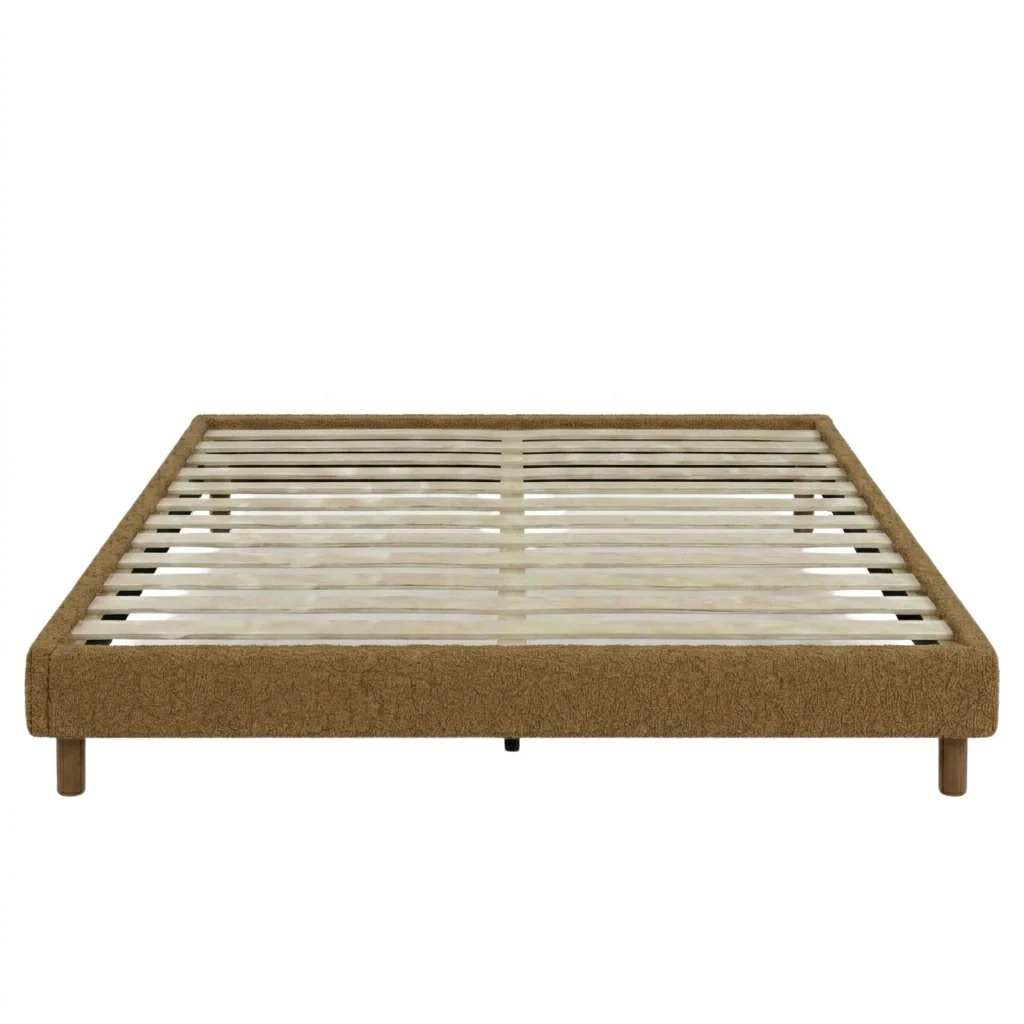 Sommier bouclette, cadre de lit, pieds bois, maintien bassin - Collection Deco - Image 19