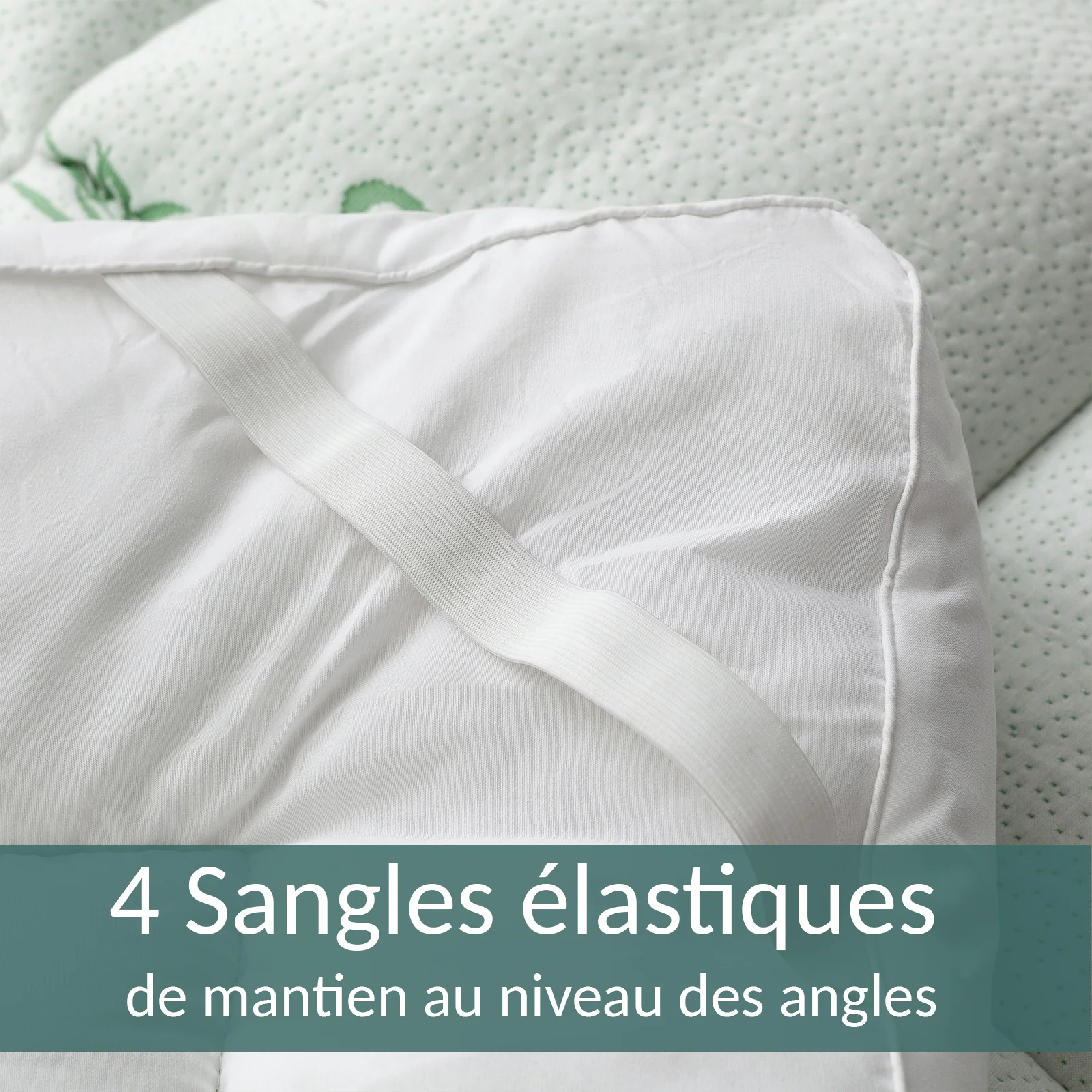 Surmatelas bambou microfibre - Collection Bamboo - Image 4