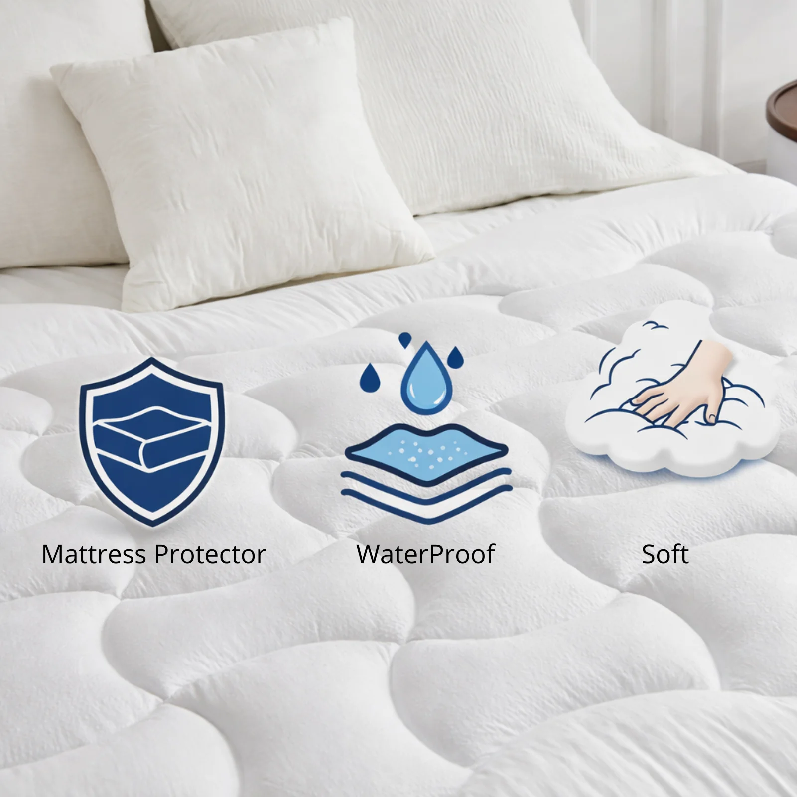 Surmatelas waterproof, protège-matelas intégré – Collection ConforProtect Waterproof - Image 15