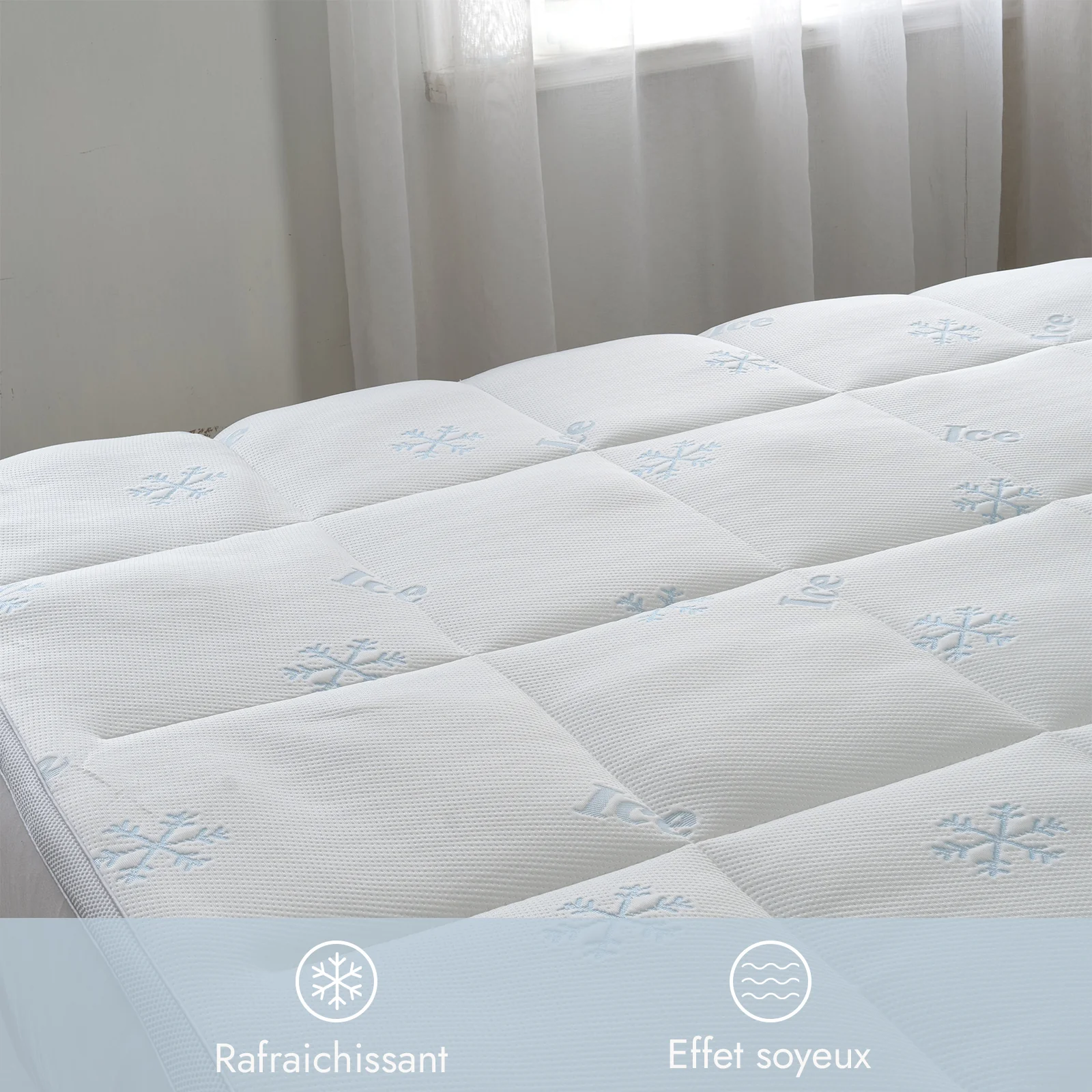 Surmatelas rafraîchissant d'été – Collection Ice Cool - Image 2