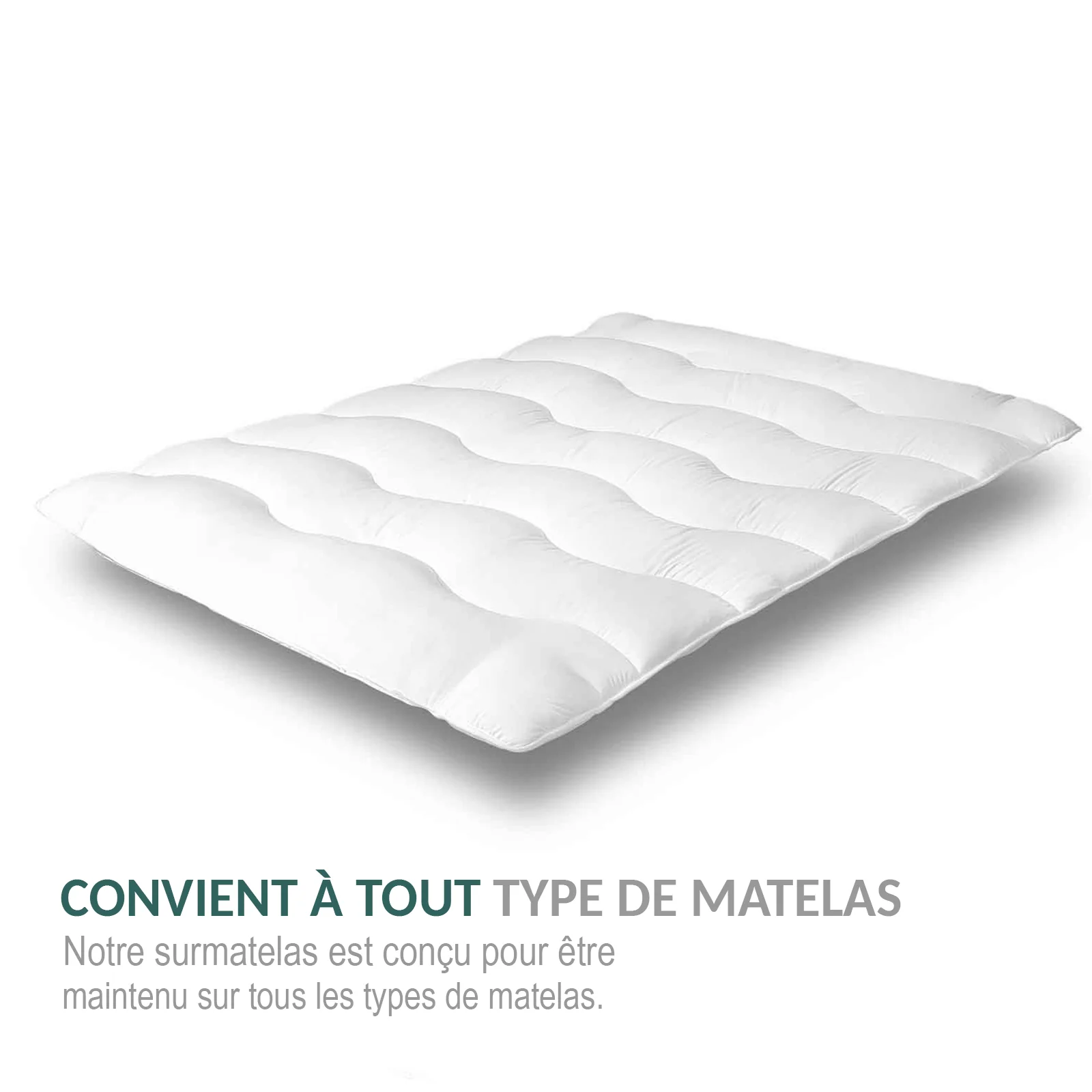 Surmatelas Nuage : microfibre et protège matelas - Image 10